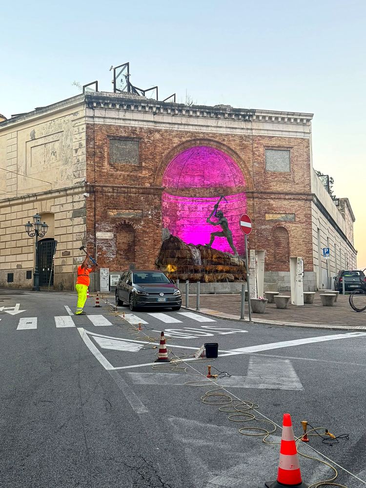 Stendimento MASW in ambito urbano